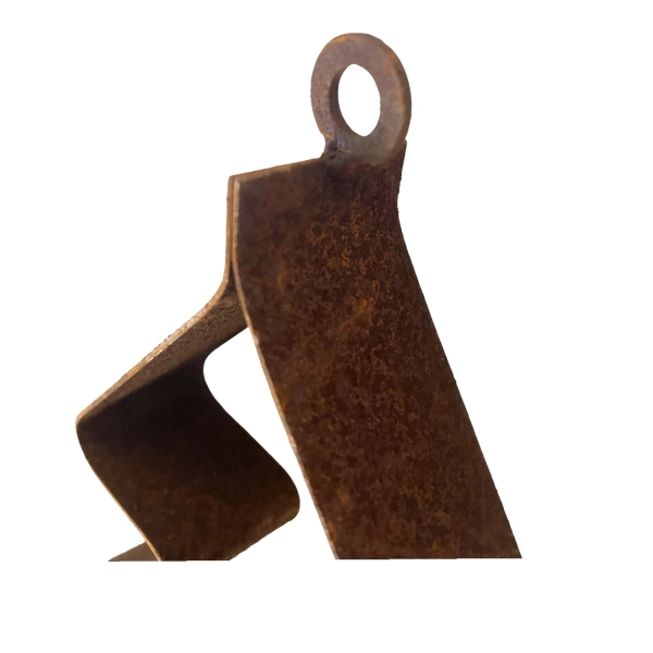 Piękna Choinka dekoracja zawieszka ozdoba świąteczna metalowa 25cm rustykalna